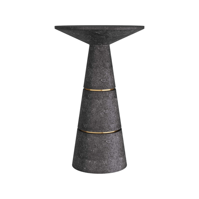 Arteriors FAC01 Accent Table, Charcoal