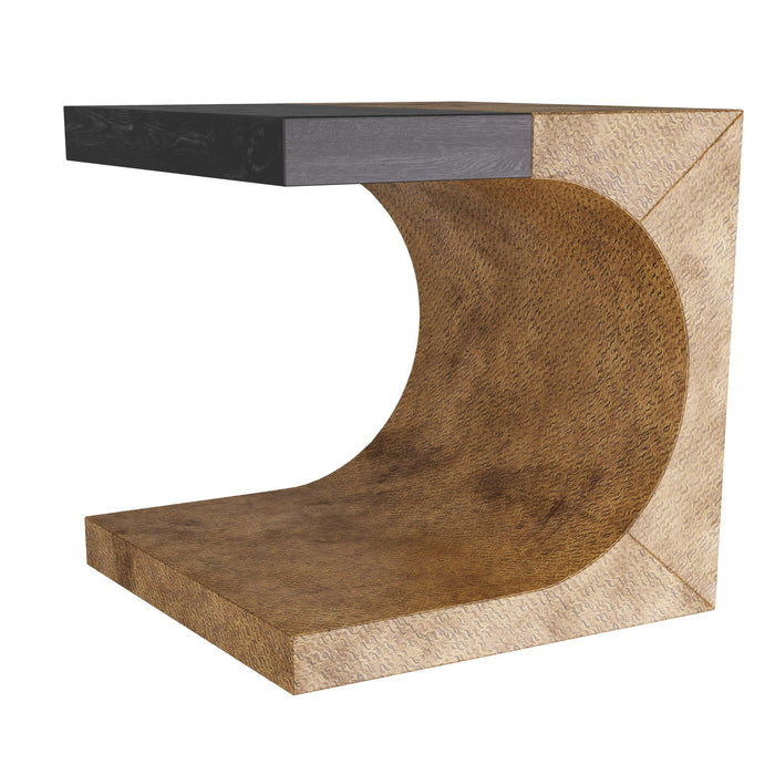 Arteriors FEI14 End Table, Ebony