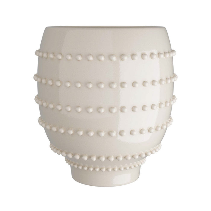 Arteriors GCAVC01 Vase, Ivory