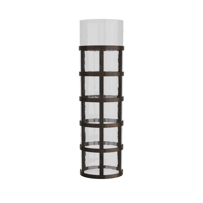Arteriors GDAVI01 Vase, Blackened Iron