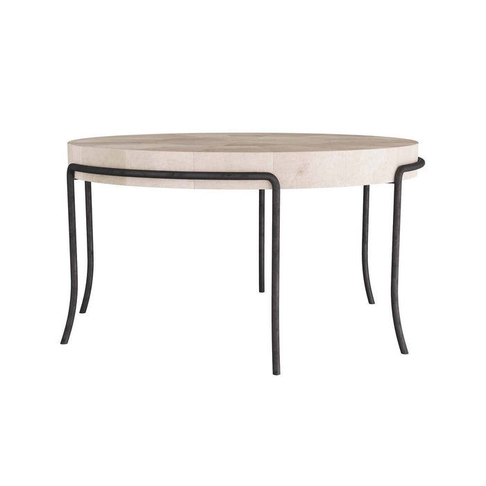 Arteriors GDFCI01 Coffee Table, Ivory
