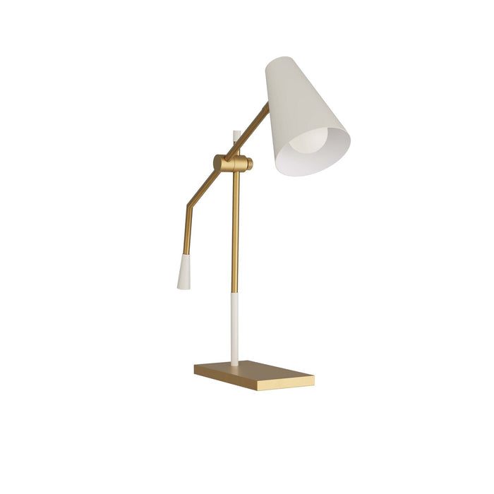 Arteriors PDC02 One Light Table Lamp, Antique Brass