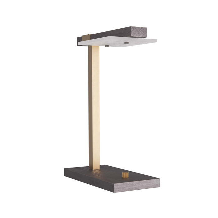 Arteriors PDC06 LED Table Lamp, Antique Brass