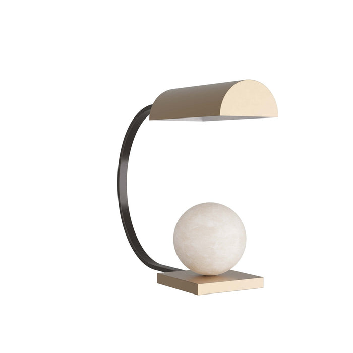 Arteriors PDC09 One Light Table Lamp, Antique Brass