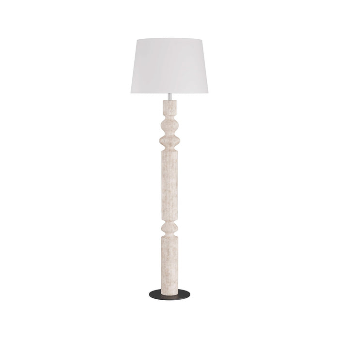 Arteriors PFI02-SH003 One Light Floor Lamp, Limewash