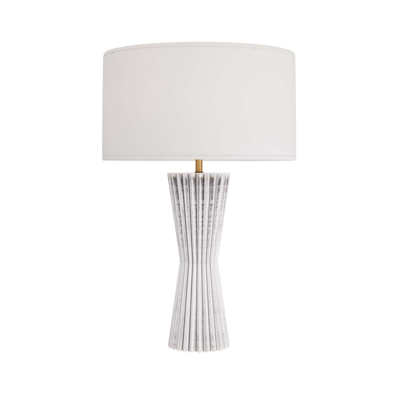 Arteriors PTE02-395 One Light Table Lamp, Ice Reactive