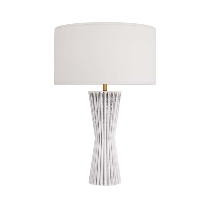 Arteriors PTE02-395 One Light Table Lamp, Ice Reactive