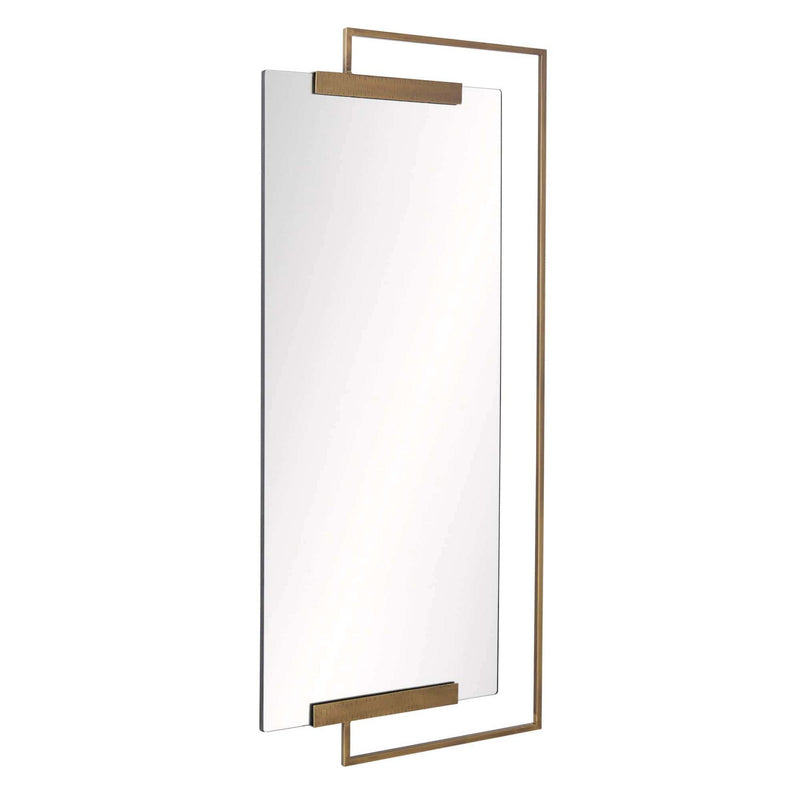 Arteriors WMI03 Mirror, Antique Brass