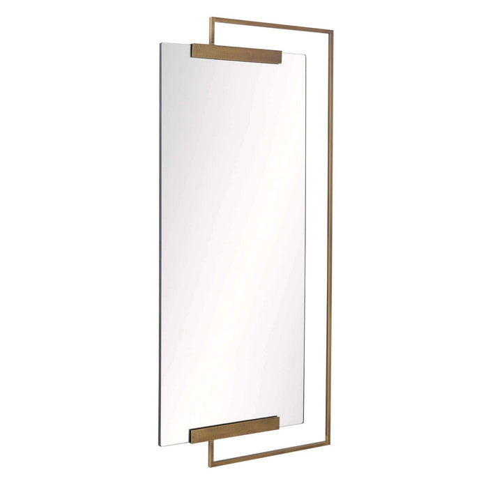 Arteriors WMI03 Mirror, Antique Brass