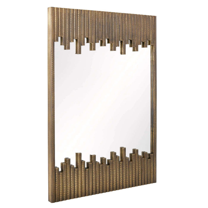 Arteriors WMI18 Mirror, Antique Brass