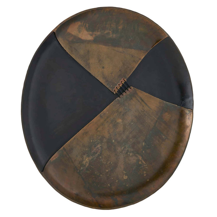 Arteriors WPI01 Wall Plaque, Antique Brass