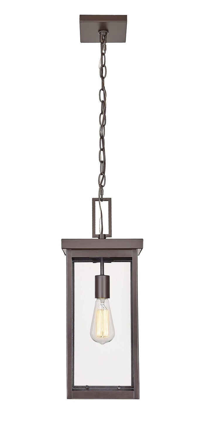 Millennium 42607-PBZ One Light Outdoor Hanging Lantern, Powder Coated Bronze