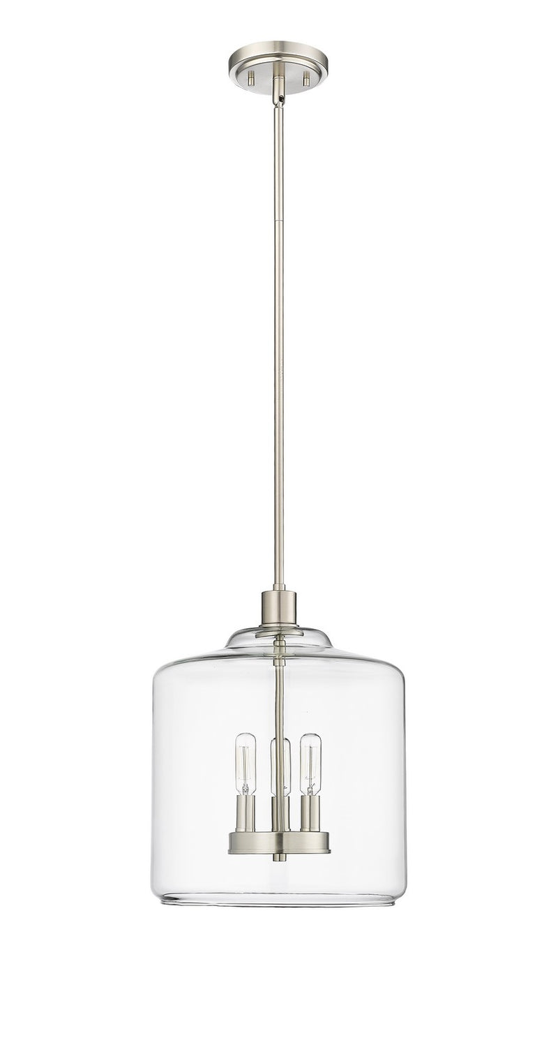 Millennium 46933-BN Three Light Pendant, Brushed Nickel