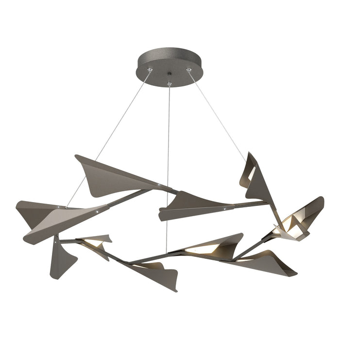 Hubbardton Forge 135008-LED-STND-20-07 LED Pendant, Natural Iron