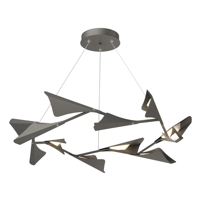Hubbardton Forge 135008-LED-STND-20-20 LED Pendant, Natural Iron