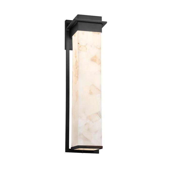 Justice Designs ALR-7545W-MBLK LED Outdoor Wall Sconce, Matte Black