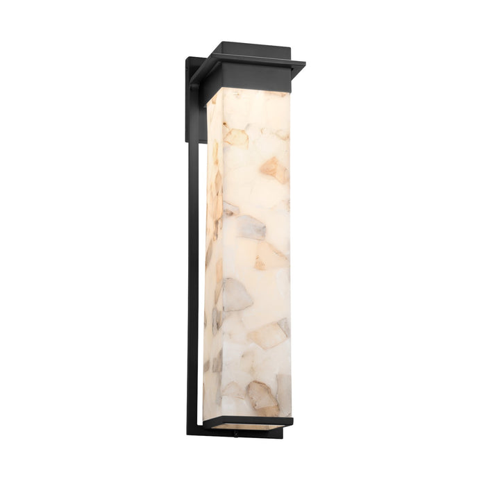 Justice Designs ALR-7545W-MBLK LED Outdoor Wall Sconce, Matte Black