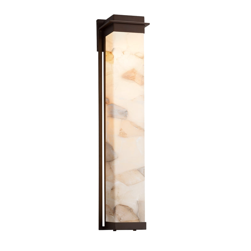 Justice Designs ALR-7546W-DBRZ LED Outdoor Wall Sconce, Dark Bronze