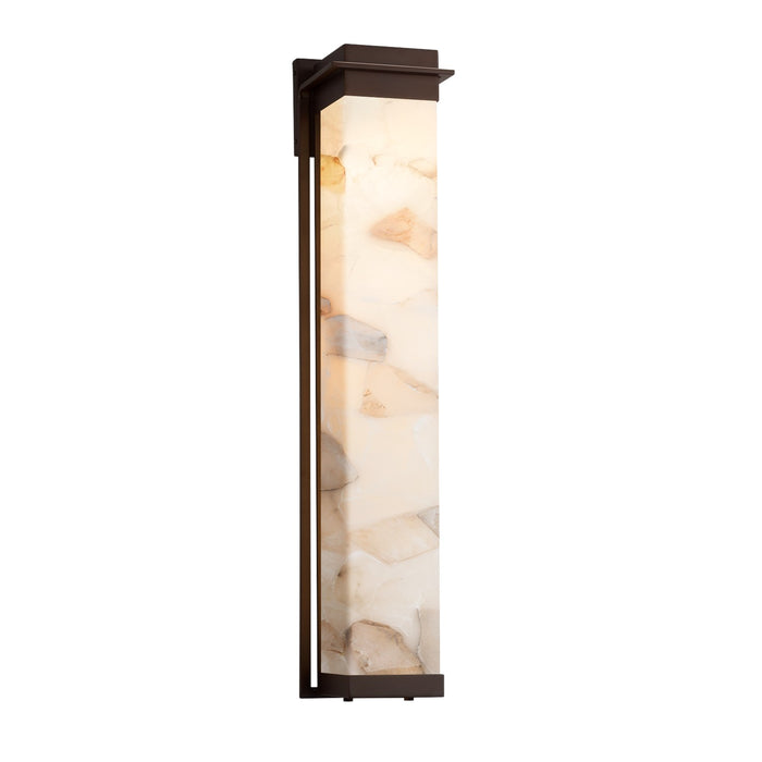 Justice Designs ALR-7546W-DBRZ LED Outdoor Wall Sconce, Dark Bronze