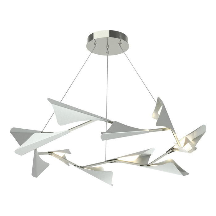 Hubbardton Forge 135008-LED-STND-85-82 LED Pendant, Sterling