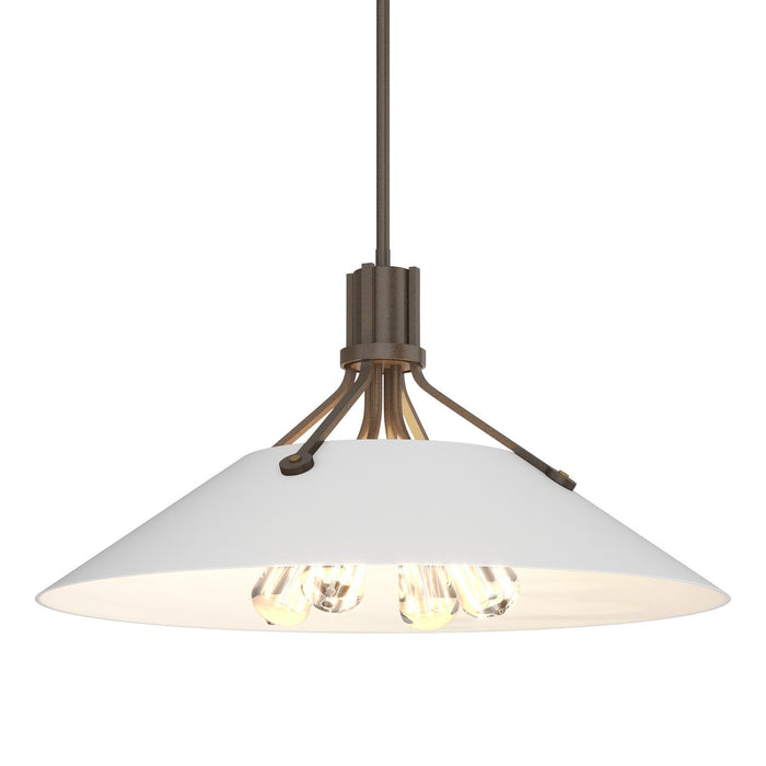 Hubbardton Forge 136340-SKT-MULT-05-02 Four Light Pendant, Bronze