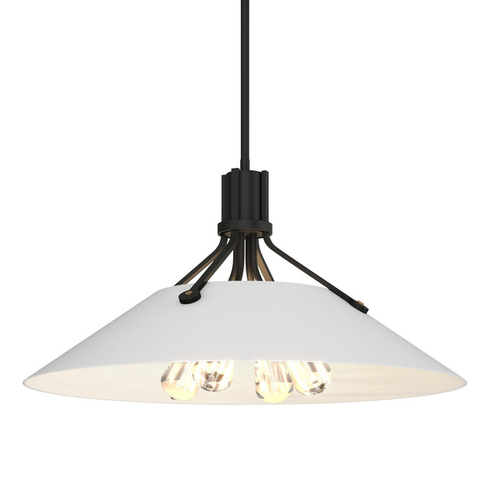 Hubbardton Forge 136340-SKT-MULT-10-02 Four Light Pendant, Black