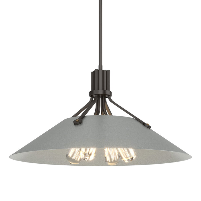 Hubbardton Forge 136340-SKT-MULT-14-82 Four Light Pendant, Oil Rubbed Bronze