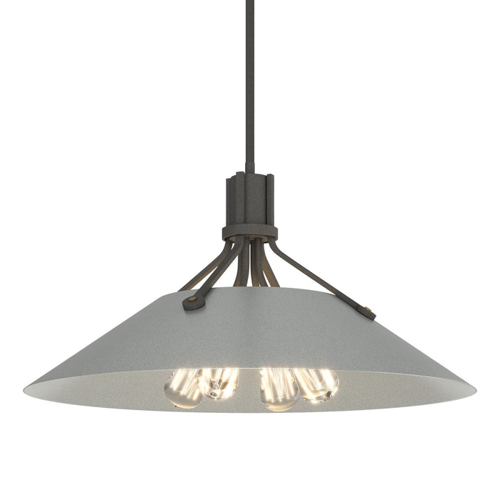 Hubbardton Forge 136340-SKT-MULT-20-82 Four Light Pendant, Natural Iron
