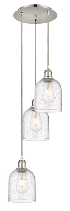 Innovations 113B-3P-PN-G558-6SDY Three Light Pendant, Polished Nickel