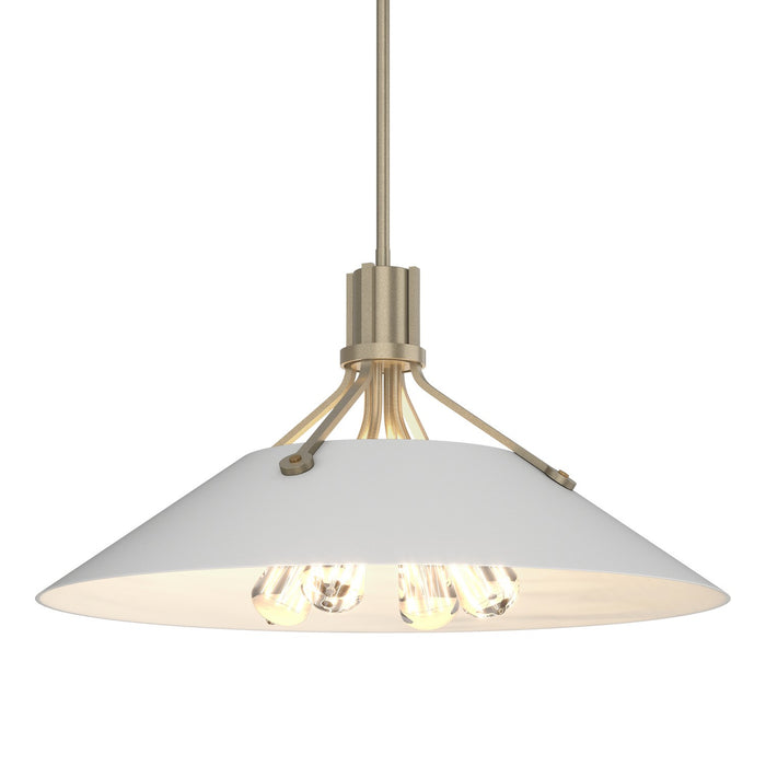 Hubbardton Forge 136340-SKT-MULT-84-02 Four Light Pendant, Soft Gold