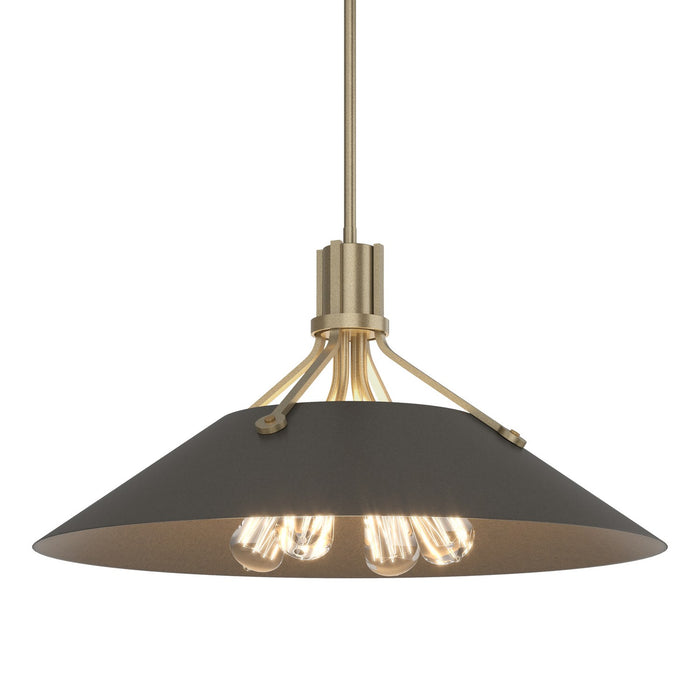 Hubbardton Forge 136340-SKT-MULT-84-07 Four Light Pendant, Soft Gold