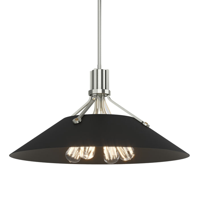 Hubbardton Forge 136340-SKT-MULT-85-10 Four Light Pendant, Sterling
