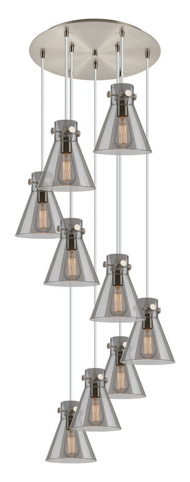 Innovations 119-410-1PS-SN-G411-8SM LED Pendant, Brushed Satin Nickel