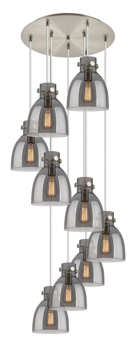 Innovations 119-410-1PS-SN-G412-8SM Two Light Pendant, Brushed Satin Nickel