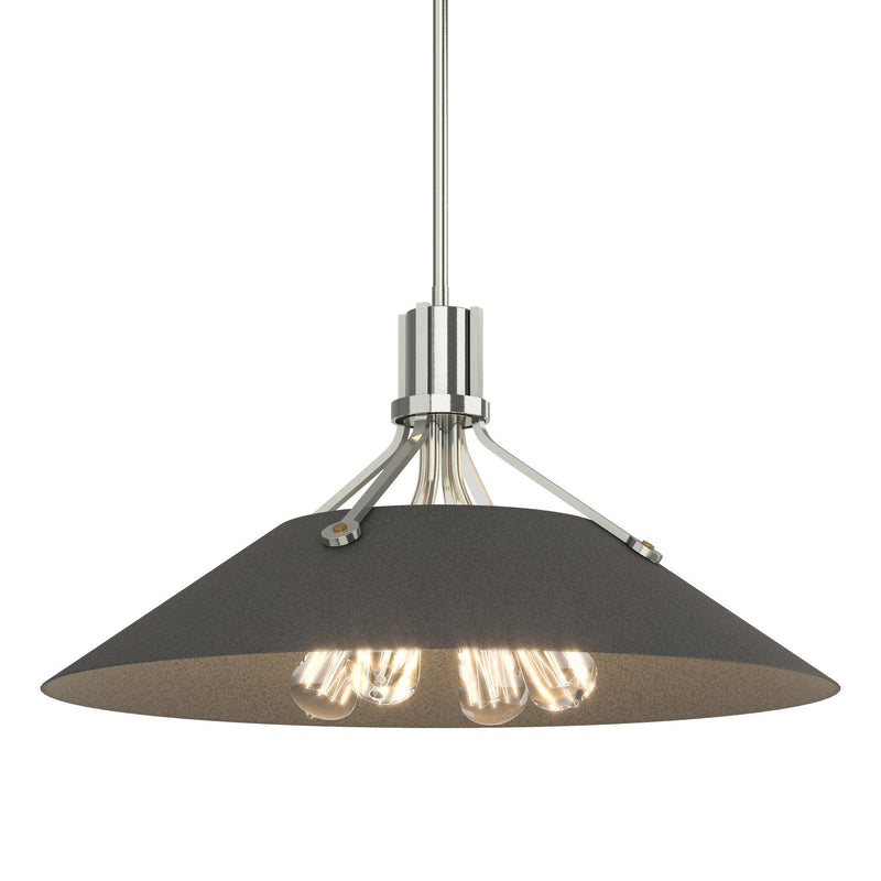 Hubbardton Forge 136340-SKT-MULT-85-20 Four Light Pendant, Sterling