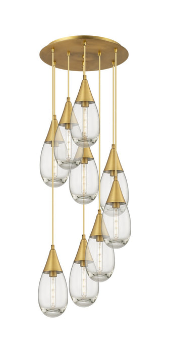 Innovations 119-450-1P-BB-G450-6CL LED Pendant, Brushed Brass