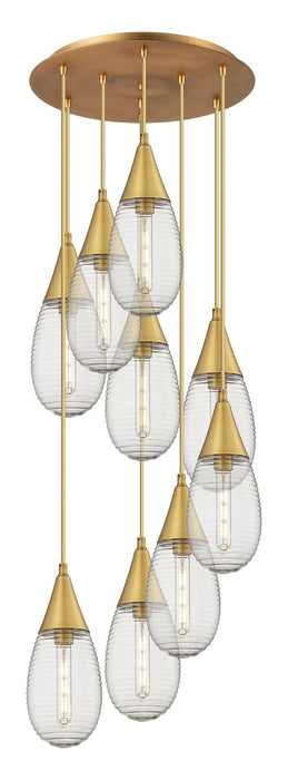 Innovations 119-450-1P-BB-G450-6SCL LED Pendant, Brushed Brass