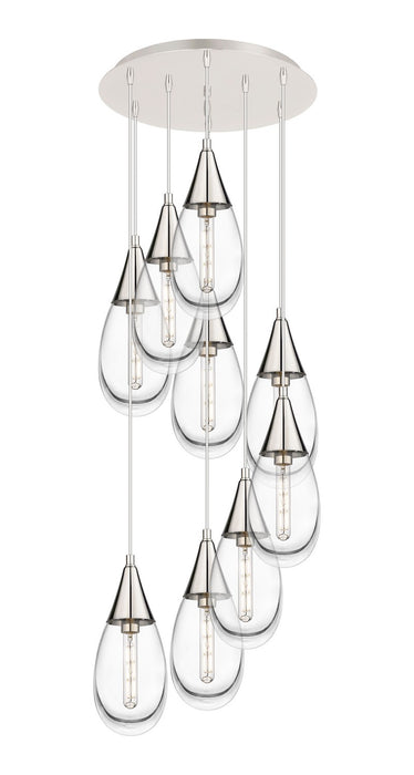 Innovations 119-450-1P-PN-G450-6CL LED Pendant, Polished Nickel