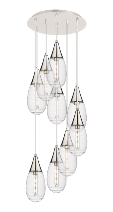Innovations 119-450-1P-PN-G450-6SCL LED Pendant, Polished Nickel