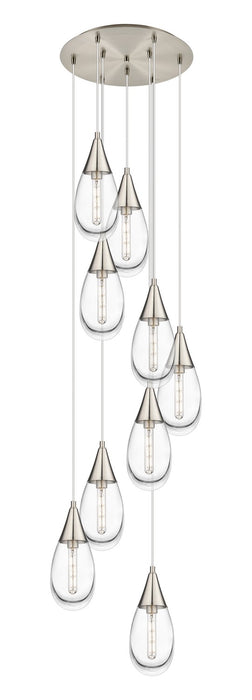 Innovations 119-450-1P-SN-G450-6CL LED Pendant, Brushed Satin Nickel