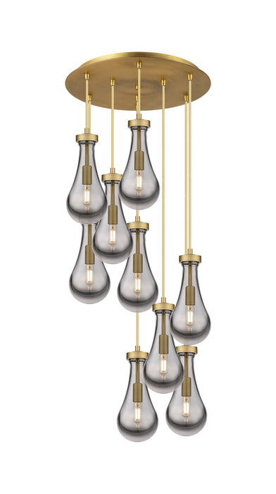 Innovations 119-451-1P-BB-G451-5SM LED Pendant, Brushed Brass
