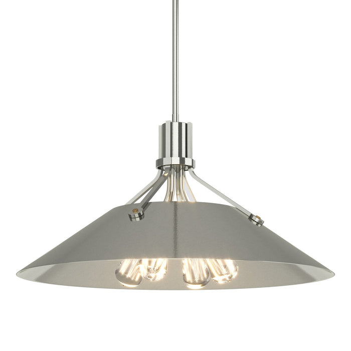 Hubbardton Forge 136340-SKT-MULT-85-85 Four Light Pendant, Sterling