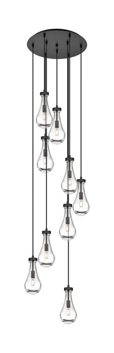 Innovations 119-451-1P-BK-G451-5CL LED Pendant, Matte Black