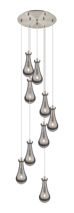 Innovations 119-451-1P-SN-G451-5SM LED Pendant, Brushed Satin Nickel