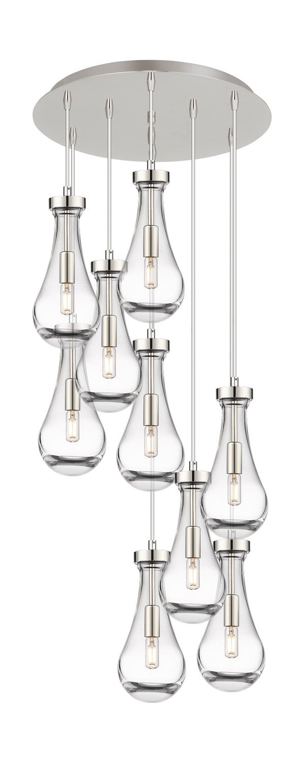 Innovations 119-451-1P-PN-G451-5CL LED Pendant, Polished Nickel