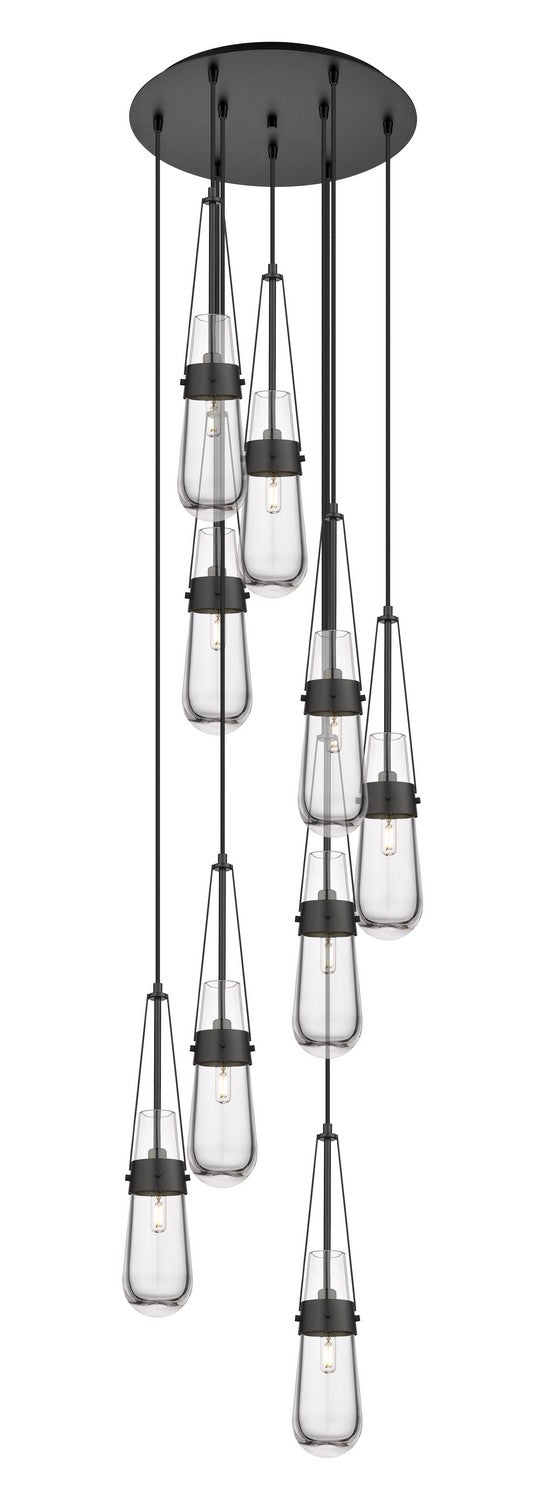 Innovations 119-452-1P-BK-G452-4CL LED Pendant, Matte Black