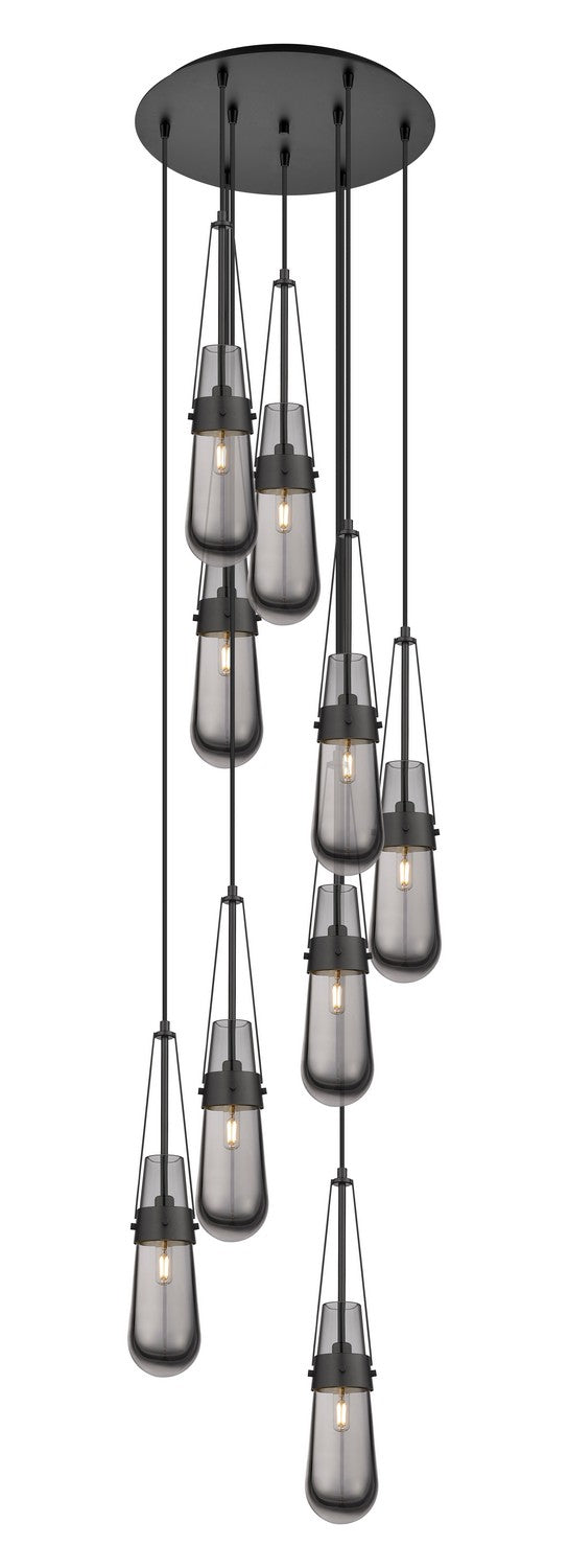 Innovations 119-452-1P-BK-G452-4SM LED Pendant, Matte Black