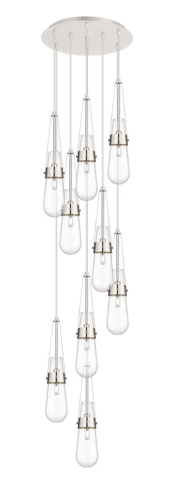 Innovations 119-452-1P-PN-G452-4CL LED Pendant, Polished Nickel