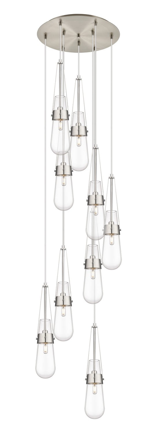 Innovations 119-452-1P-SN-G452-4CL LED Pendant, Brushed Satin Nickel