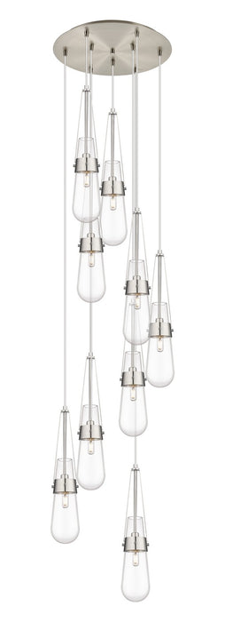Innovations 119-452-1P-SN-G452-4CL LED Pendant, Brushed Satin Nickel